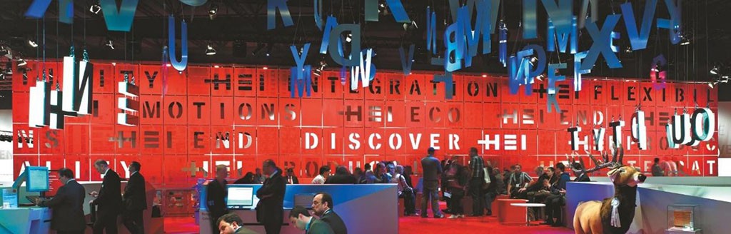 Messeauftritt von pro event 