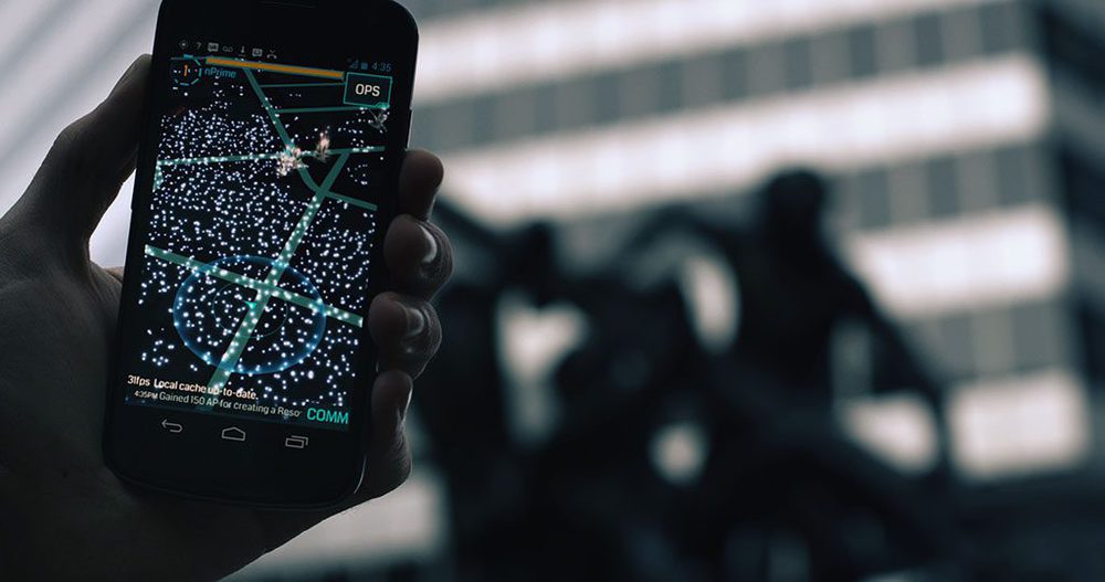 Ingress auf dem Handy