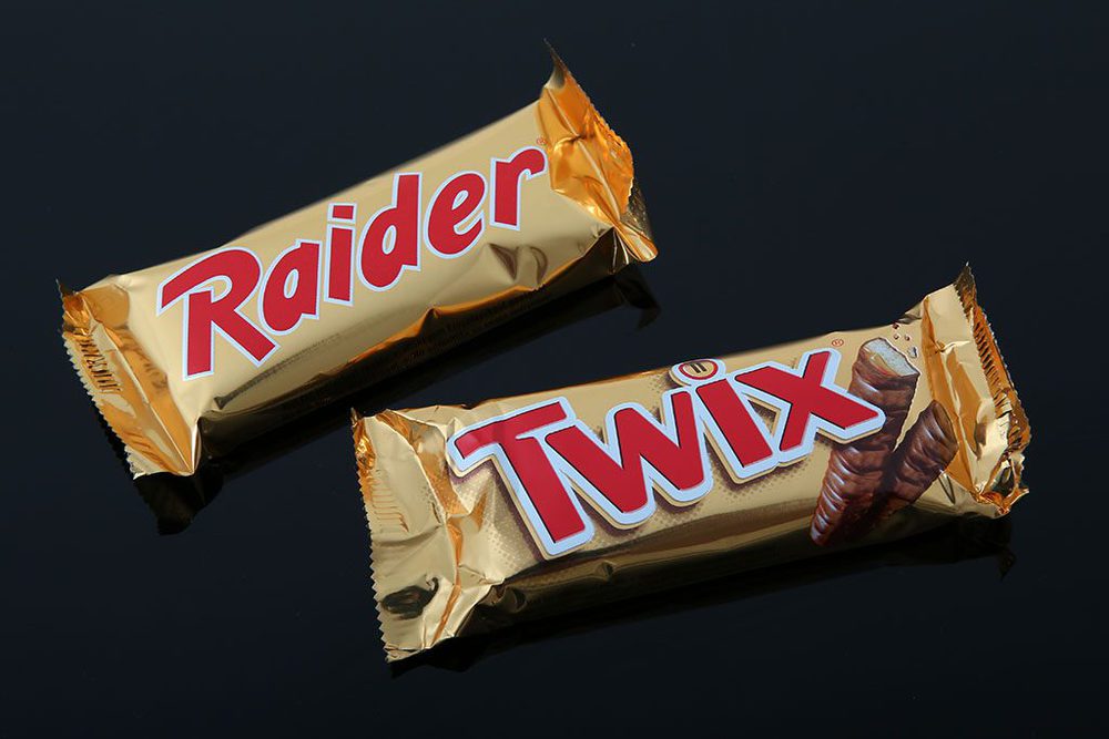 Raider und Twix 