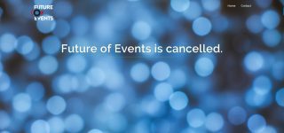 Future of Events Websiten-Screenshot