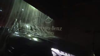 Nebelprojektion für Mercedes Benz