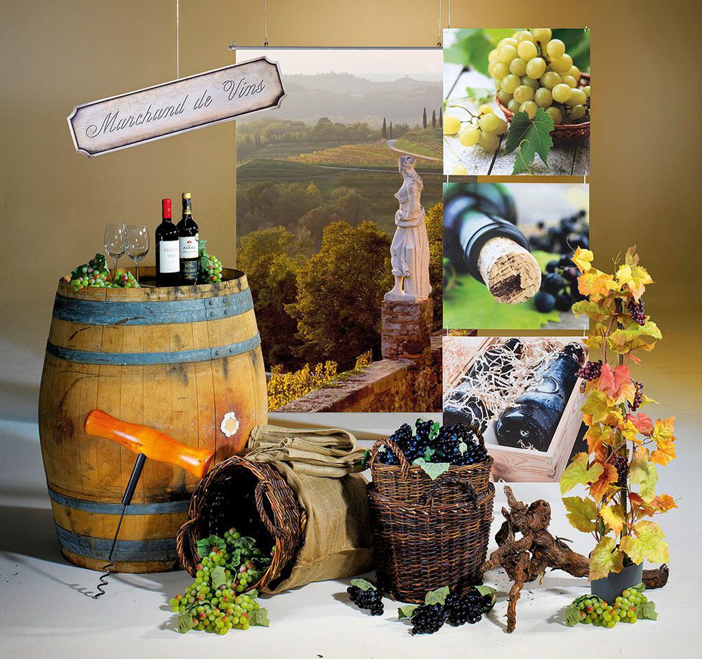 Wein-Fest-Dekoration von Deko Woerner