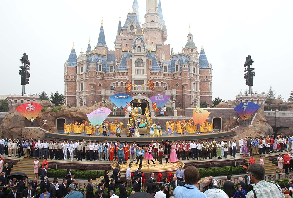 Grand Opening Of Shanghai Disneyland