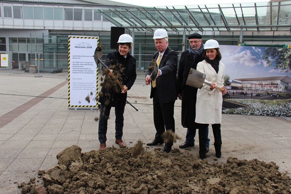 Spatenstich zum Teilneubau der Westfalenhallen