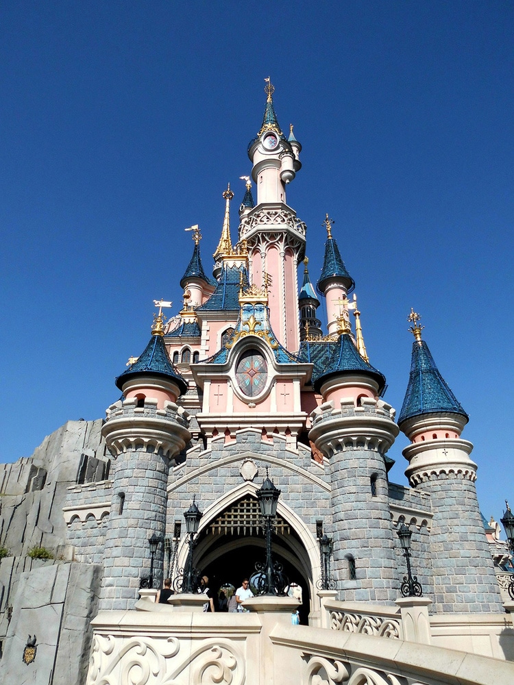 Das Märchenschloss im Disneyland