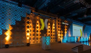 Bühnenbild für Merz Ästhetik Expert Summit 2016