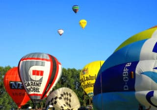 Heißluftballons