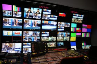 Bildtechnik im SNG Wagen