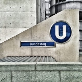 U-Bahnhaltestelle Bundestag