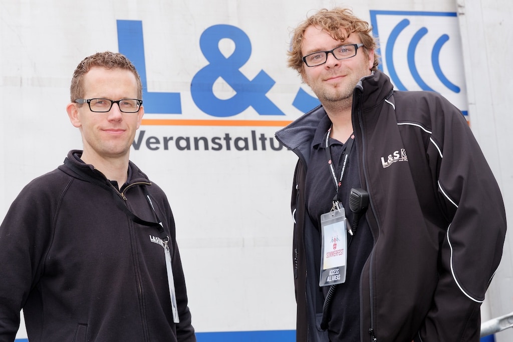 Die Köpfe von L&S: Tobias Berghaus (links) und Stefan Werthmöller
