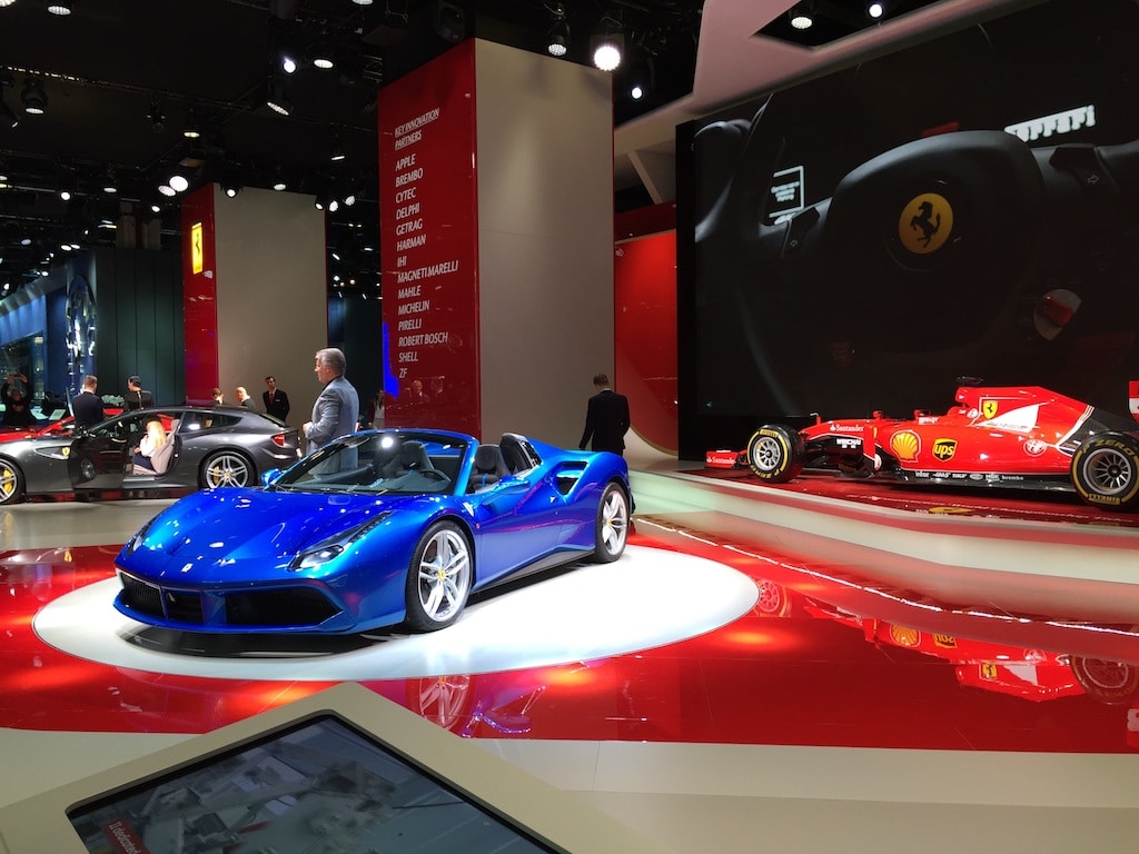 Ferrari-Messestand auf der IAA