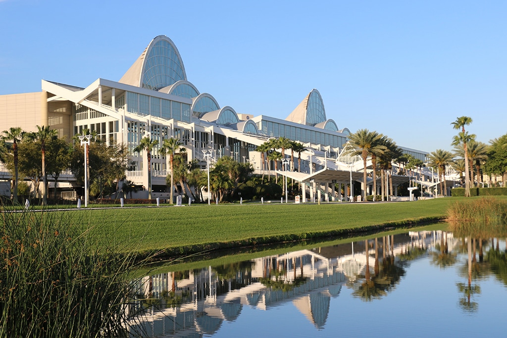 Das Orlando Convention Center in Florida