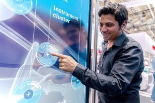 Messeauftritt von Bosch auf der IAA 2017