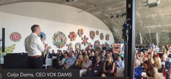 Colja Dams, CEO Vok Dams auf dem 21. TrendLab in Frankfurt.