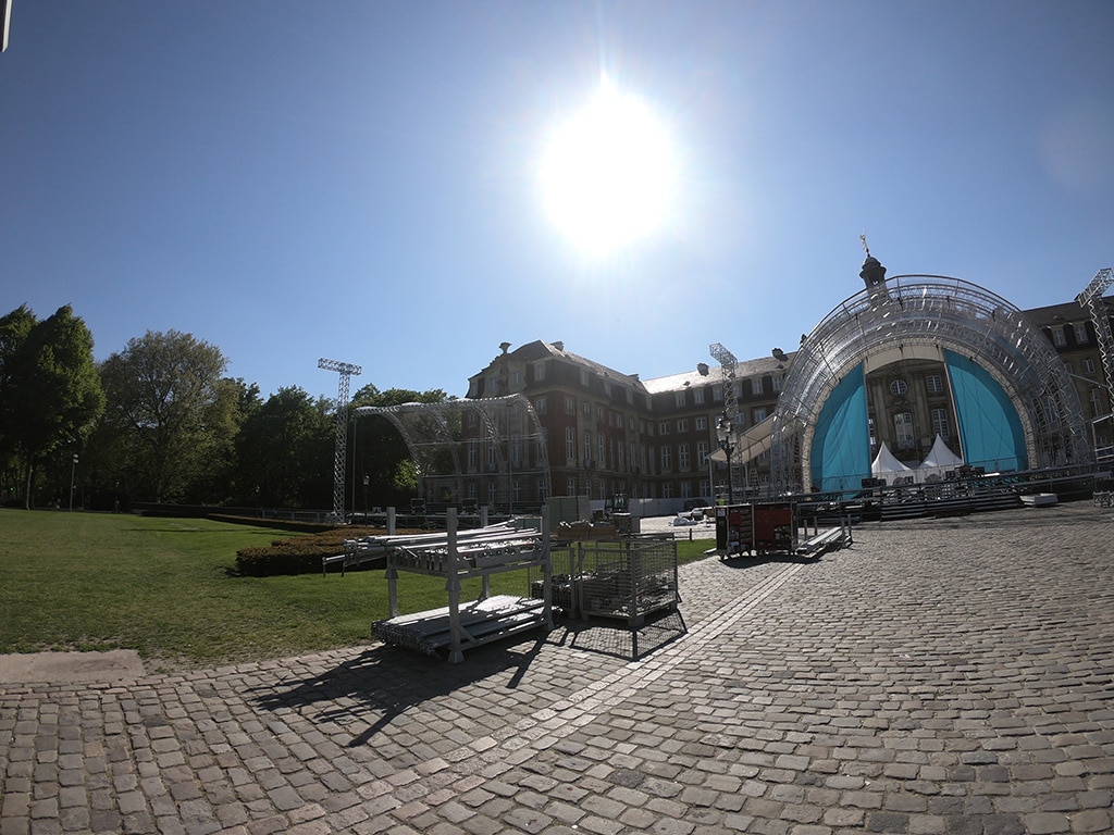 Rundbogenbühne von CreationPark beim Katholikentag 2018