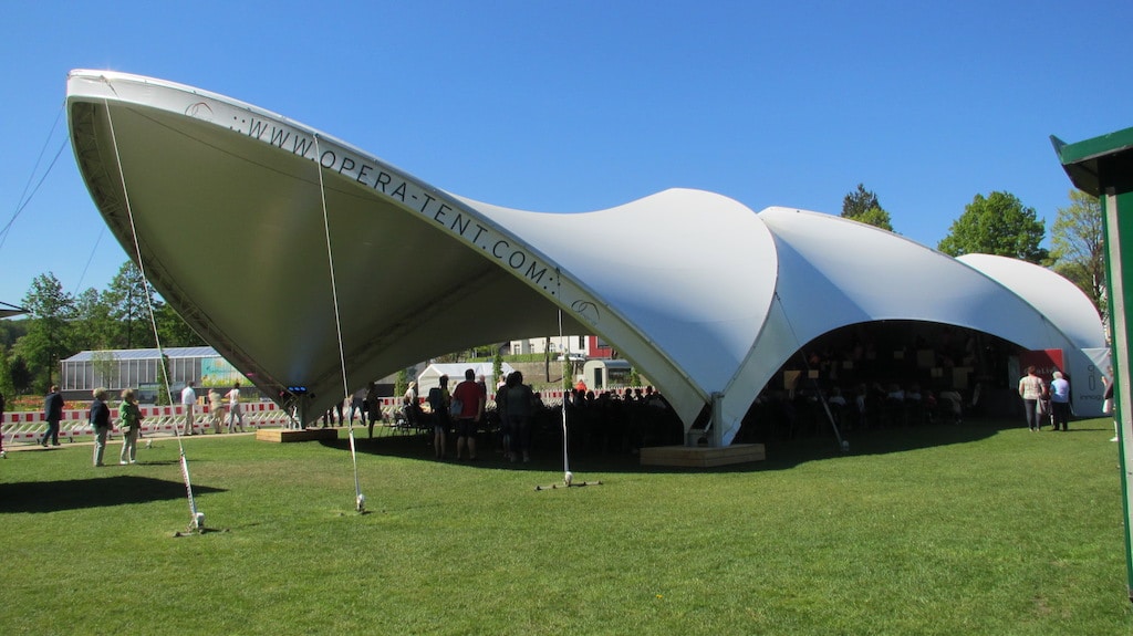 Opera-Tent bei Landesgartenschau Bad Iburg