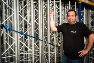 Ralf Henseler, Technischer Projektleiter und Ausbilder bei müllermusic Veranstaltungstechnik GmbH & Co. KG