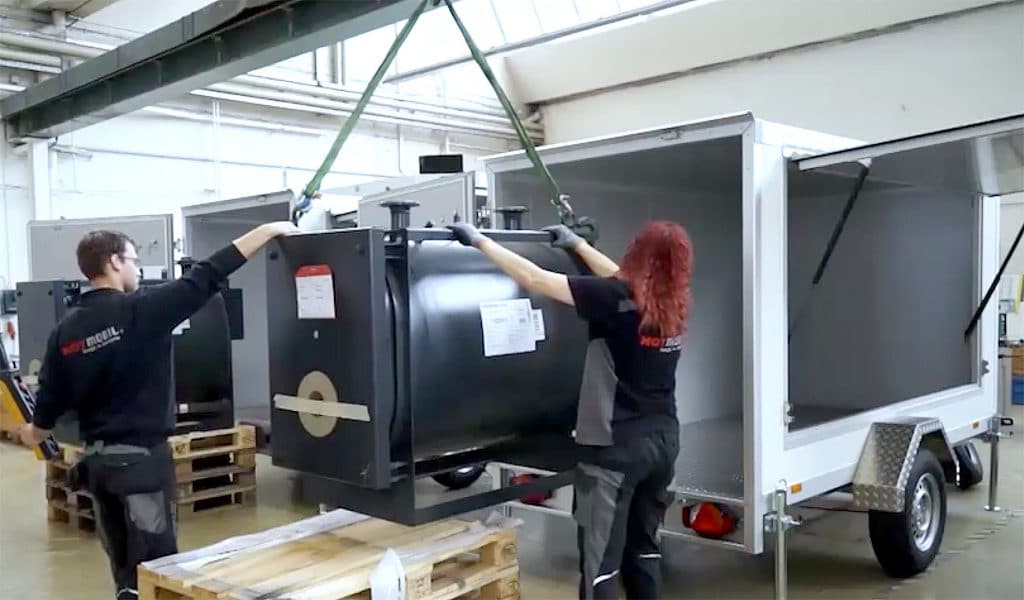 Anlagenbau bei Hotmobil