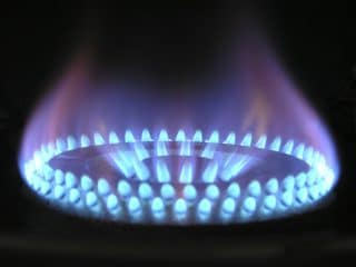 Flamme-Gas