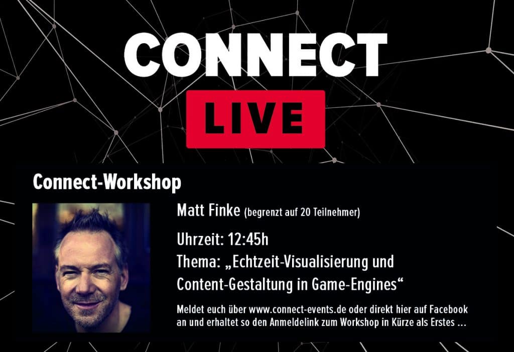 Connect Workshop mit Matt Finke