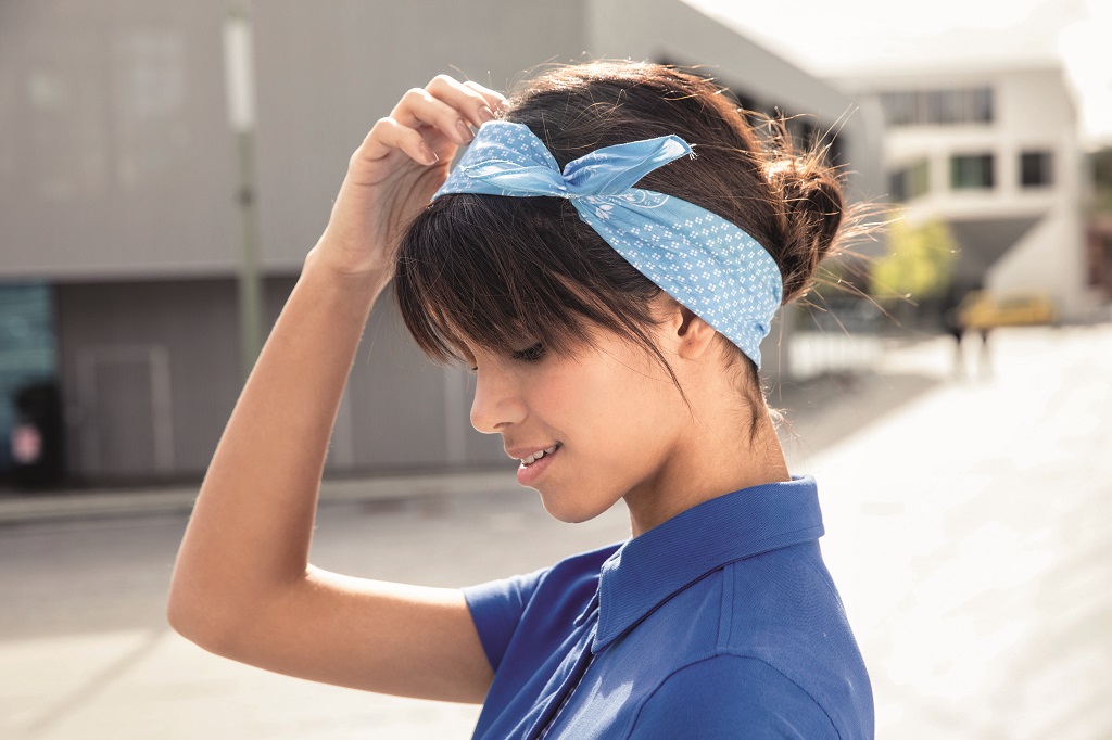 myrtle beach Traditional Bandana_sky-blue