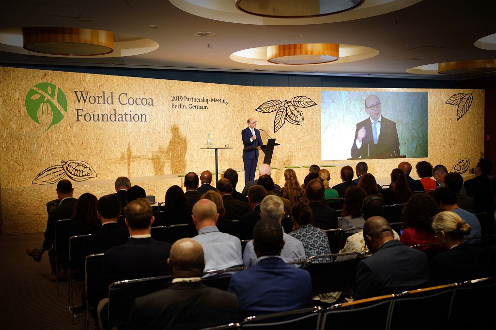 Rede von WCF Präsident Richard Skobey beim World Cocoa Foundation 2019 Partnership Meeting 