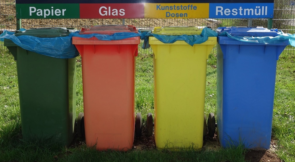 Recycling-Mülltrennung