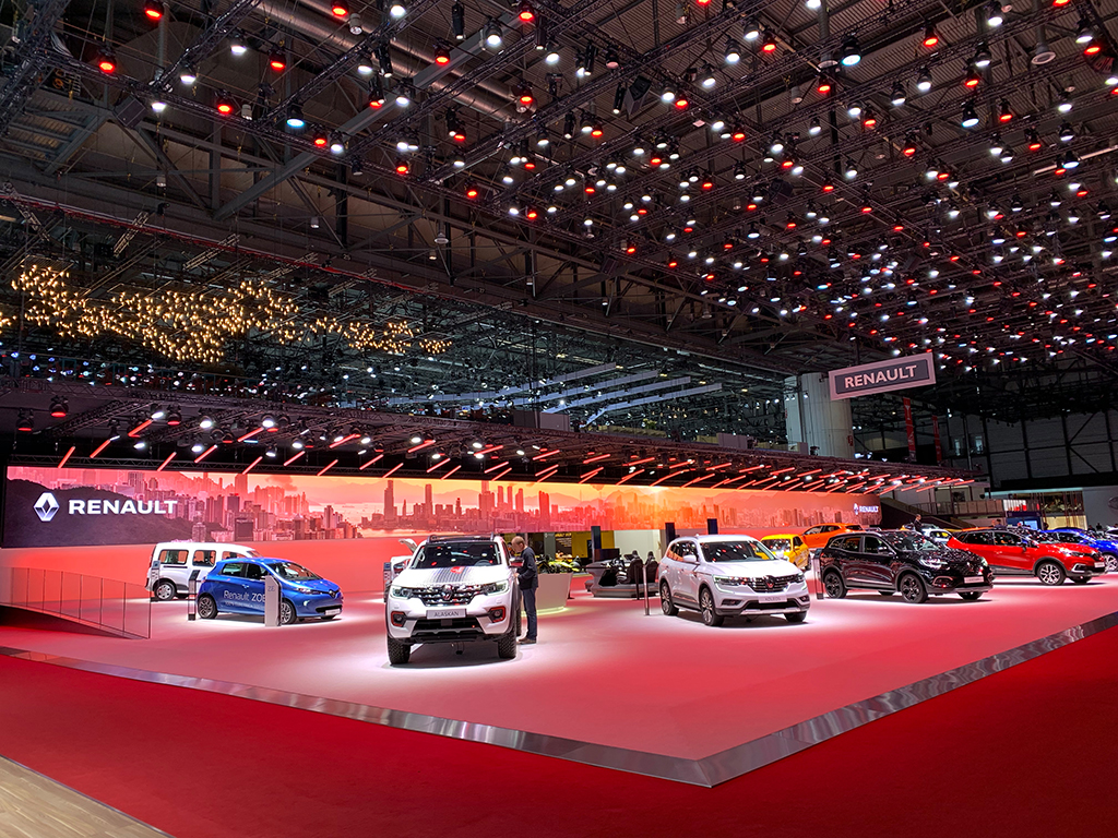 Renault-Stand beim Genfer Autosalon 219