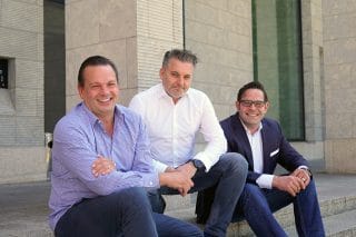 Führungstrio von PP Live: Patrick Birkenfeld, Thorsten Radtke, Christoph Symeonidis (v.l.)