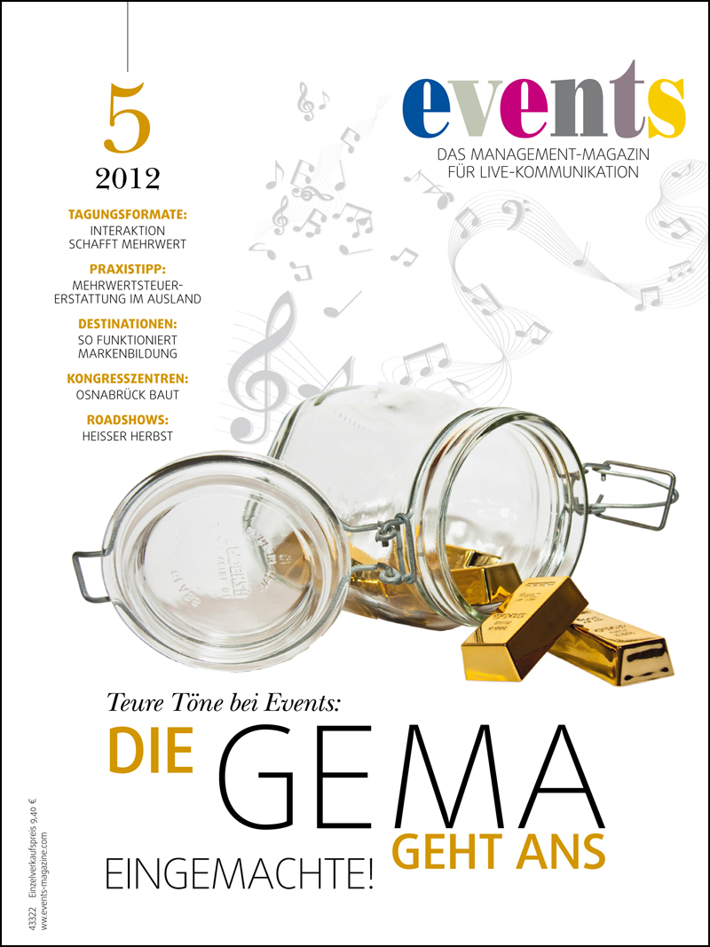 Produkt: events Magazin Digital 05/2012
