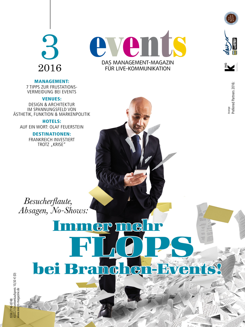 Produkt: events Magazin digital 03/2016