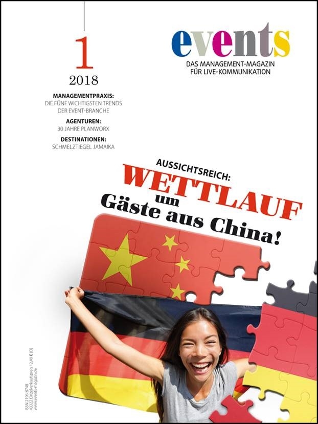 Produkt: events Magazin digital 01/2018