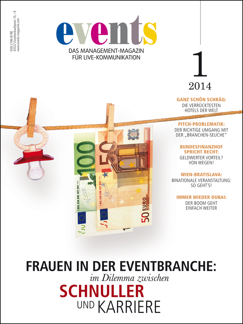 Produkt: events Magazin Digital 01/2014