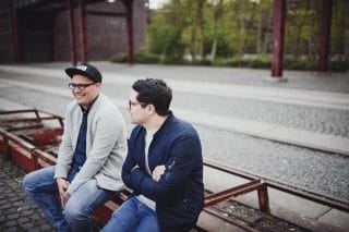 Ricardo Betting (l.) und Marco Skrubej