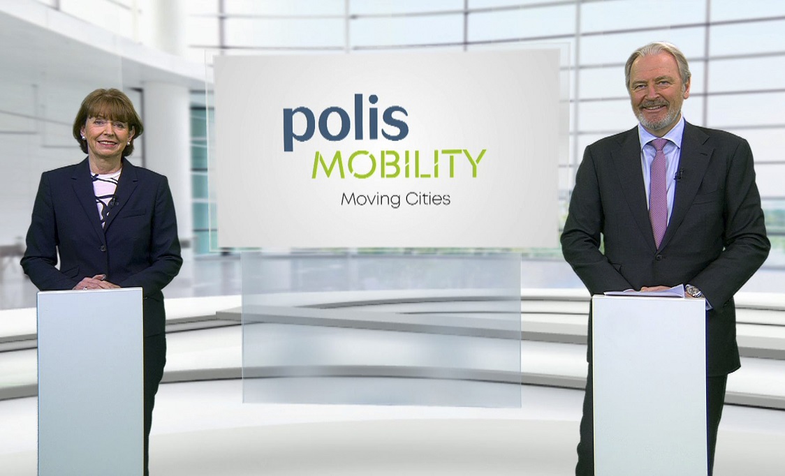Eröffnungs-Pressekonferenz der polisMobility 2022: Henriette Reker und Gerald Böse
