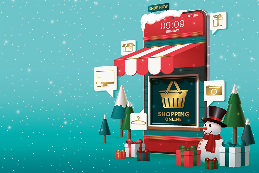 E-Commerce Weihnachtsmarkt