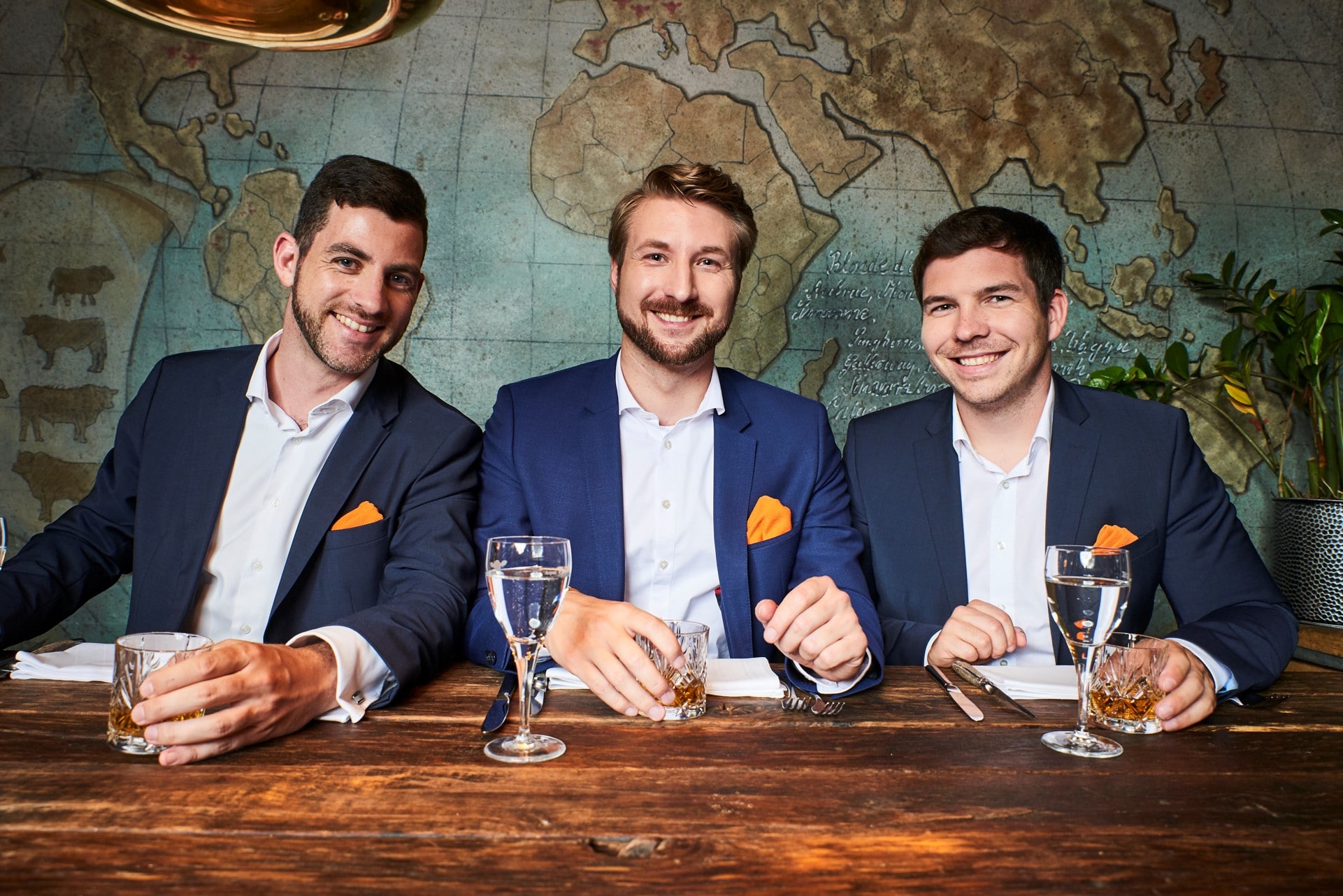 Die drei Geschäftsführer von MAKONIS – dem Münchner IT-Beratungsunternehmen hinter Streamboxy
