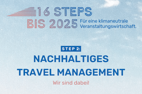 16 Steps Keyvisual 02 Nachhaltiges Travel Management