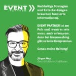 Event Partner Testimonial Jürgen May