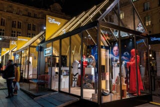 Pop-up-Stores Disney, Withings und L’OR Professional Suprême