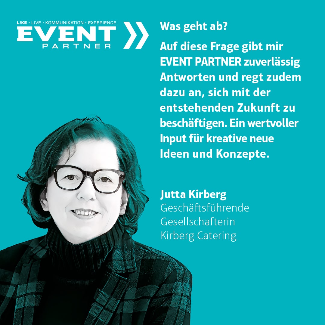 EVENT PARTNER Testimonial Jutta Kirberg