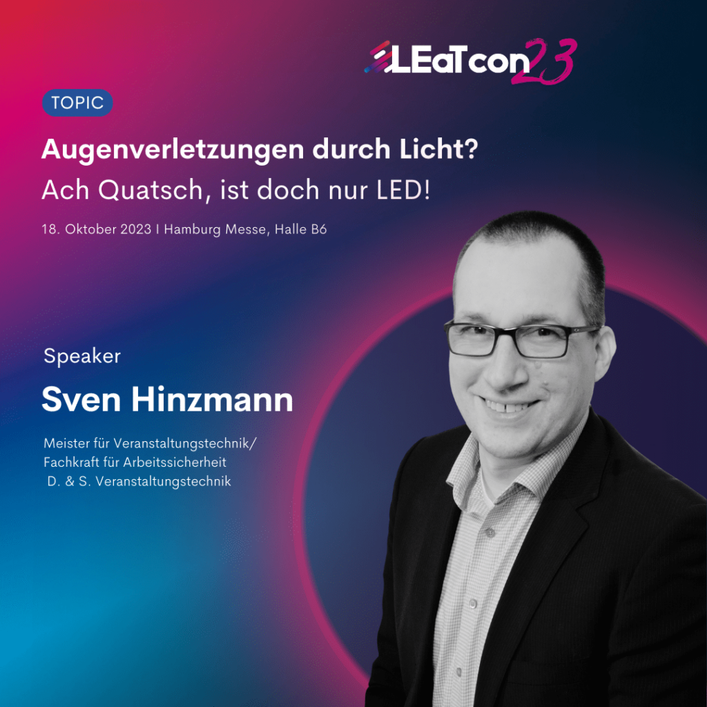 Sven Hinzmann auf LEaT-con-Speaker-Kachel