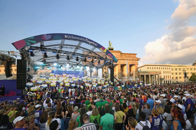 Bühnenbau für die Special Olympics World Games in Berlin | Event Partner