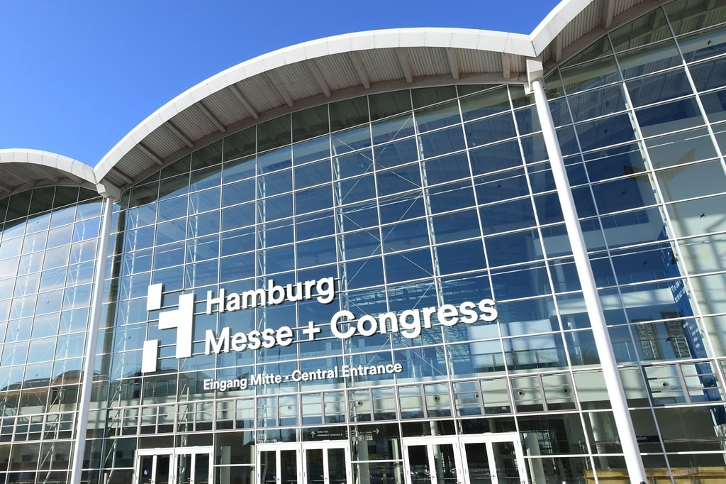 Hamburg Messe und Congress Eingang Mitte - Central Entrance