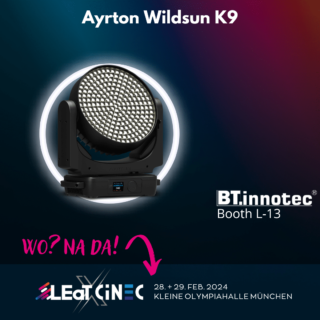 Ayrton Wildsun K9 auf der LEaT X CiNEC