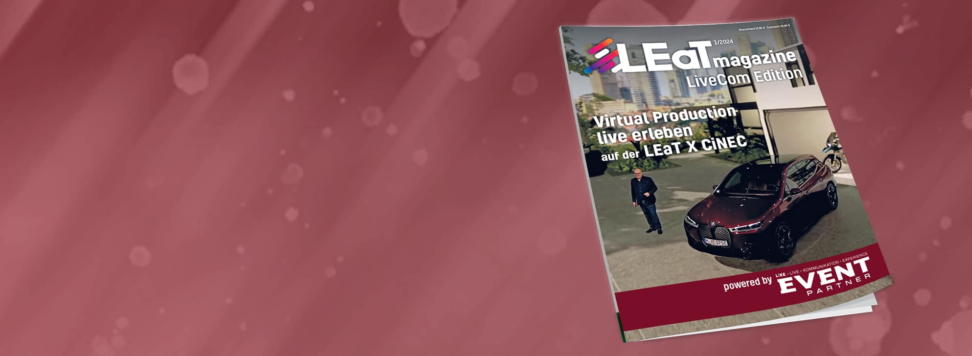 LEaT magazine 1.2024 LiveCom Edition Titel Online