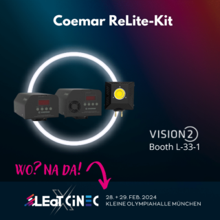 Coemar ReLite-Kit auf der LEaT X CiNEC