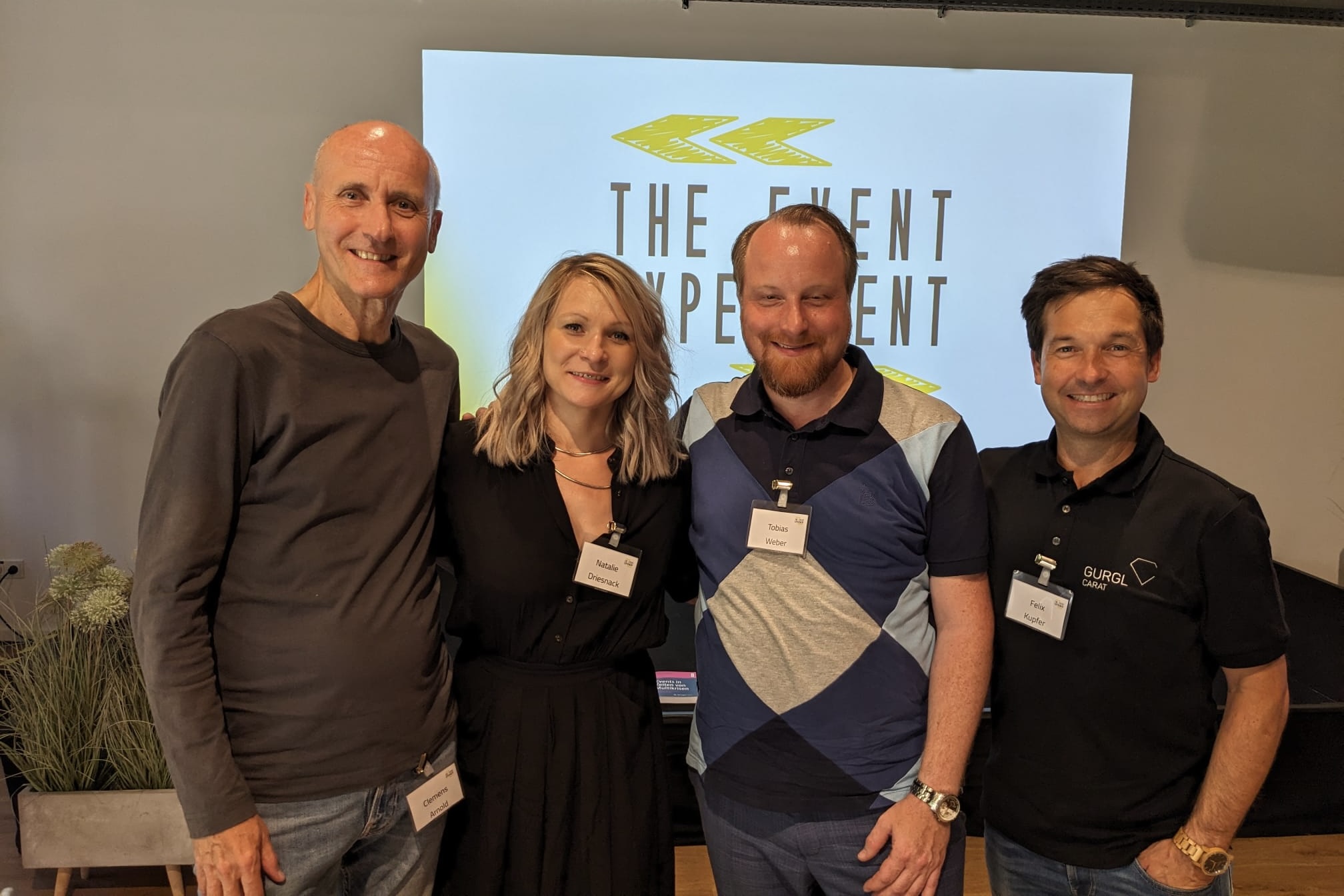 Der Workshop in der Schokoladenfabrik wurde von Tobias Weber und Natalie Driesnack (format:c) angeleitet.