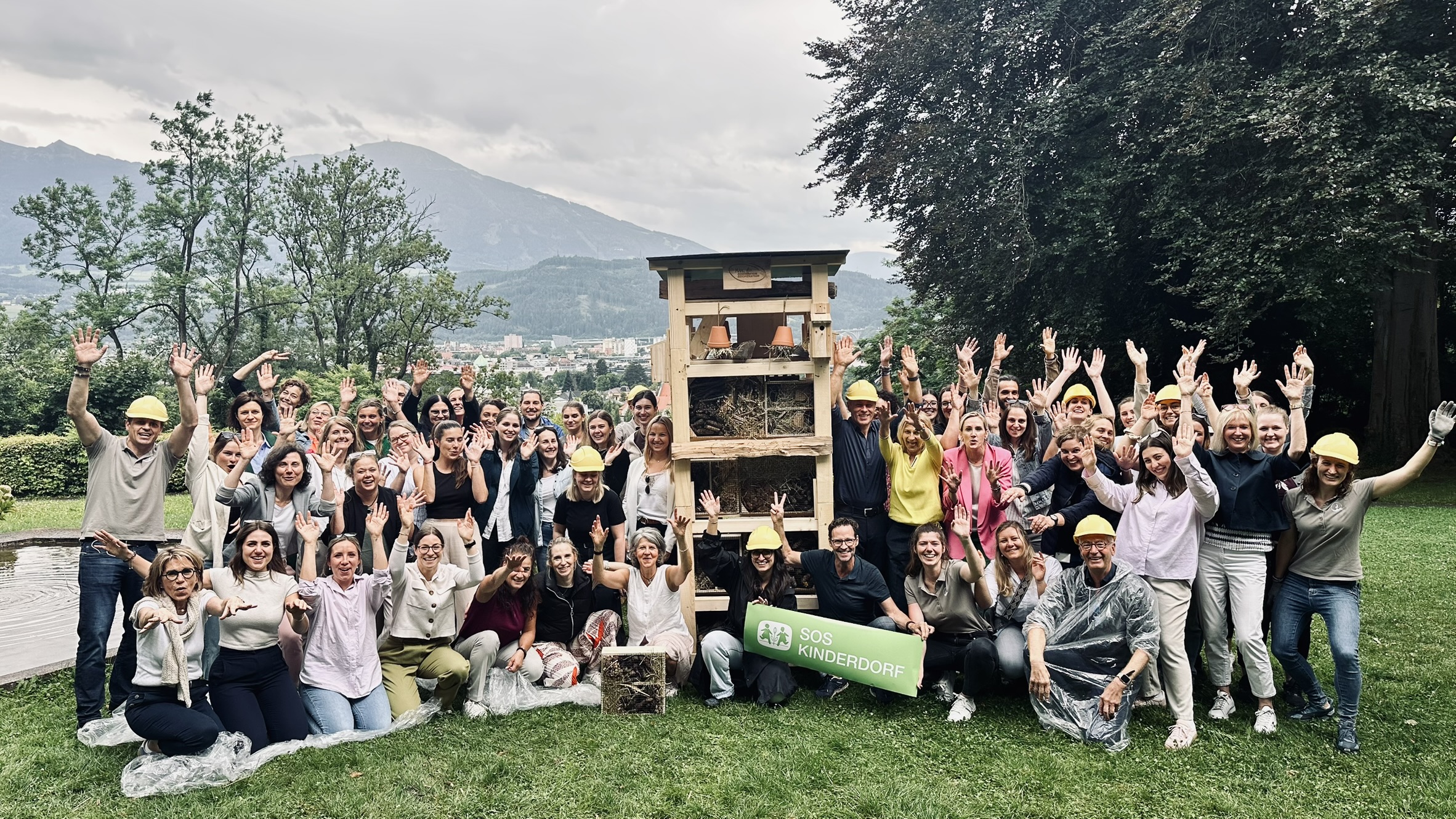 38 Lebenstürme für 38 Kinderdörfer