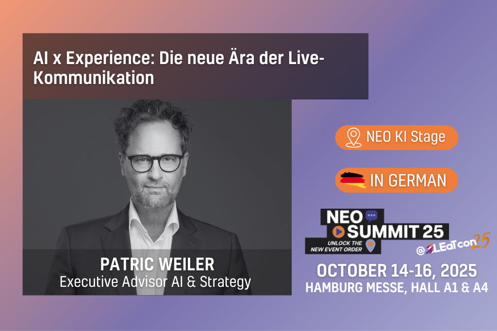 Patric Weiler NEO Summit Speaker Kachel